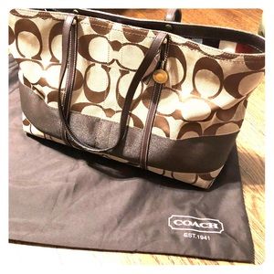 AUTHNETIC COACH PURSE